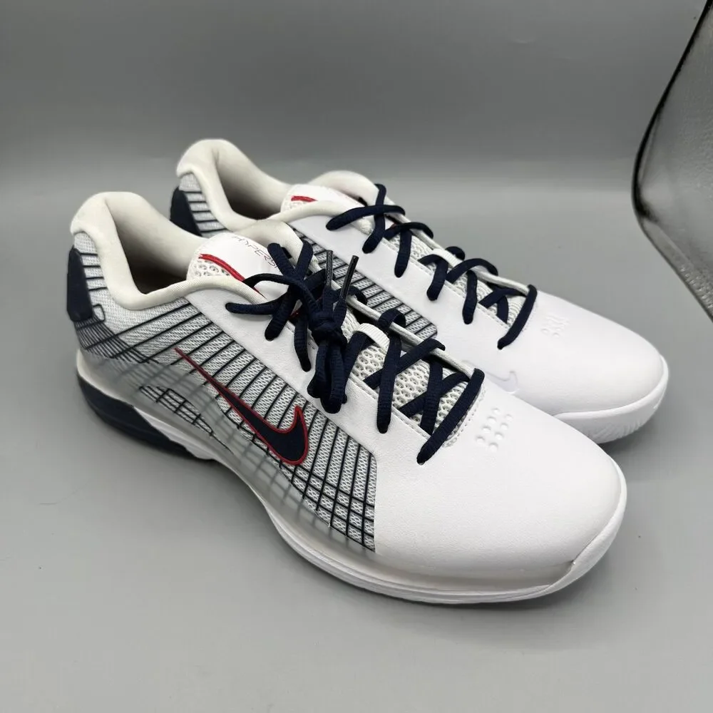 Nike Vapor 12 Hypersmash Tennis Shoes Sneakers Retro Basketball White Size 9.5